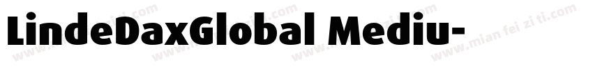 LindeDaxGlobal Mediu字体转换